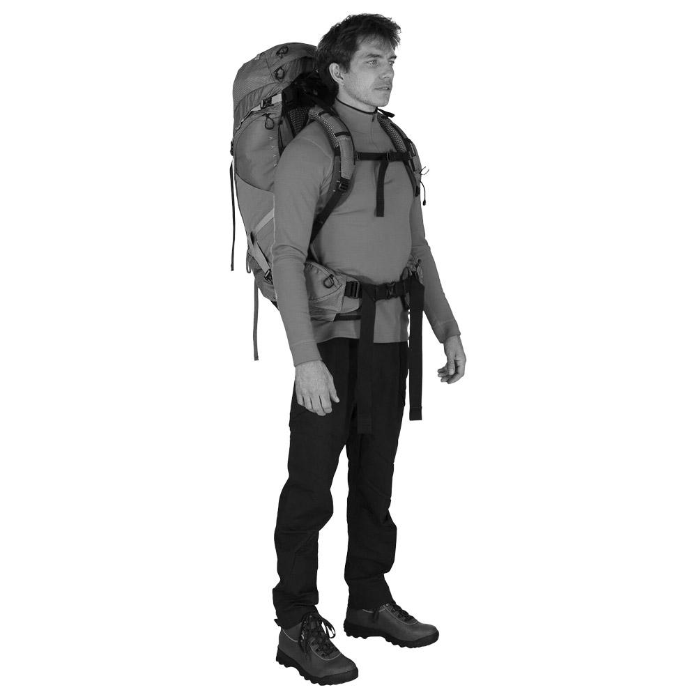 Osprey Zaino Atmos Ag 50 Black  Osprey Zaino Atmos Ag 50 Black