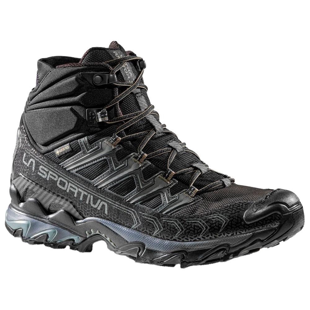 La Sportiva - Ultra Raptor II Mid Woman Gore-Tex Black Reflective - 39.5 - Wanderschuhe - Größe 39.5 - Schwarz - Damen - Glisshop.de