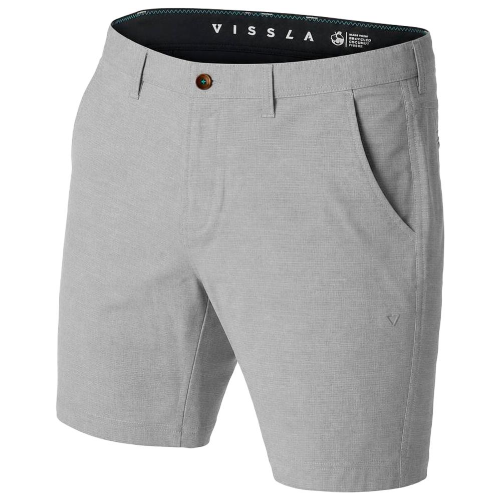 Vissla - Fin Box Hybrid 19.5" Graphite - 31 - Boardshorts