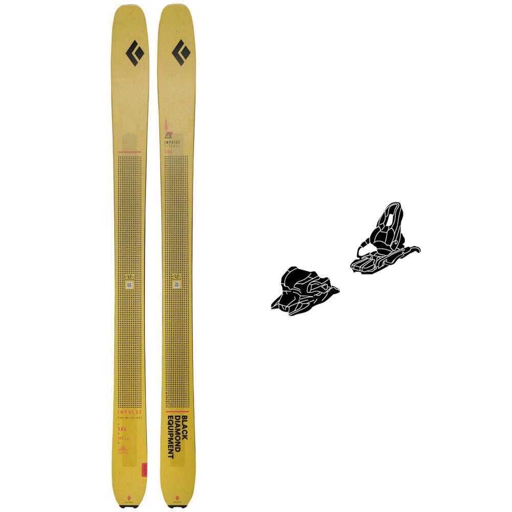 Black Diamond - Ski-Set Impulse 104 Ti + Bdg - Ski - Herren - Glisshop.de