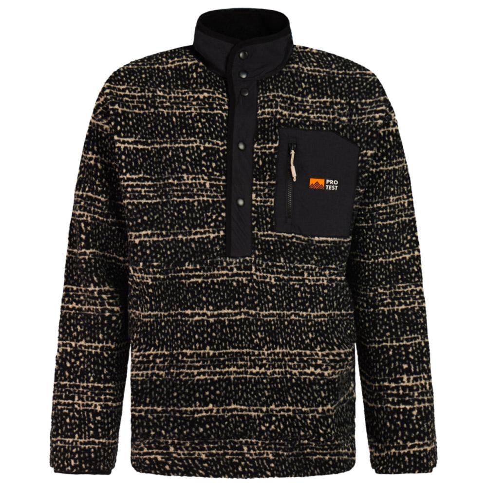 Protest - PRTBrowser outdoor 1/4 True Black - S - Fleece
