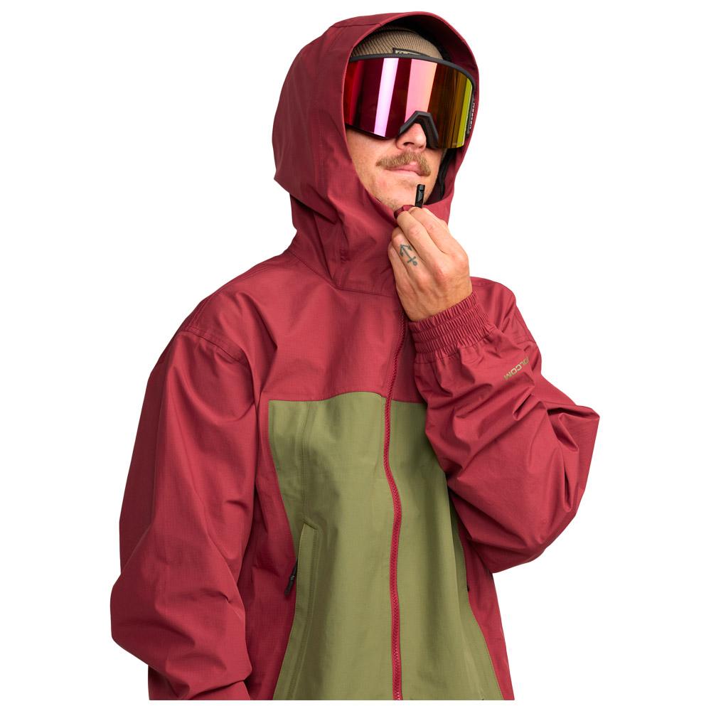 Volcom Chaqueta esqui Arthur 3 Layer Jacket Burnt Red  Volcom Chaqueta esqui Arthur 3 Layer Jacket Burnt Red