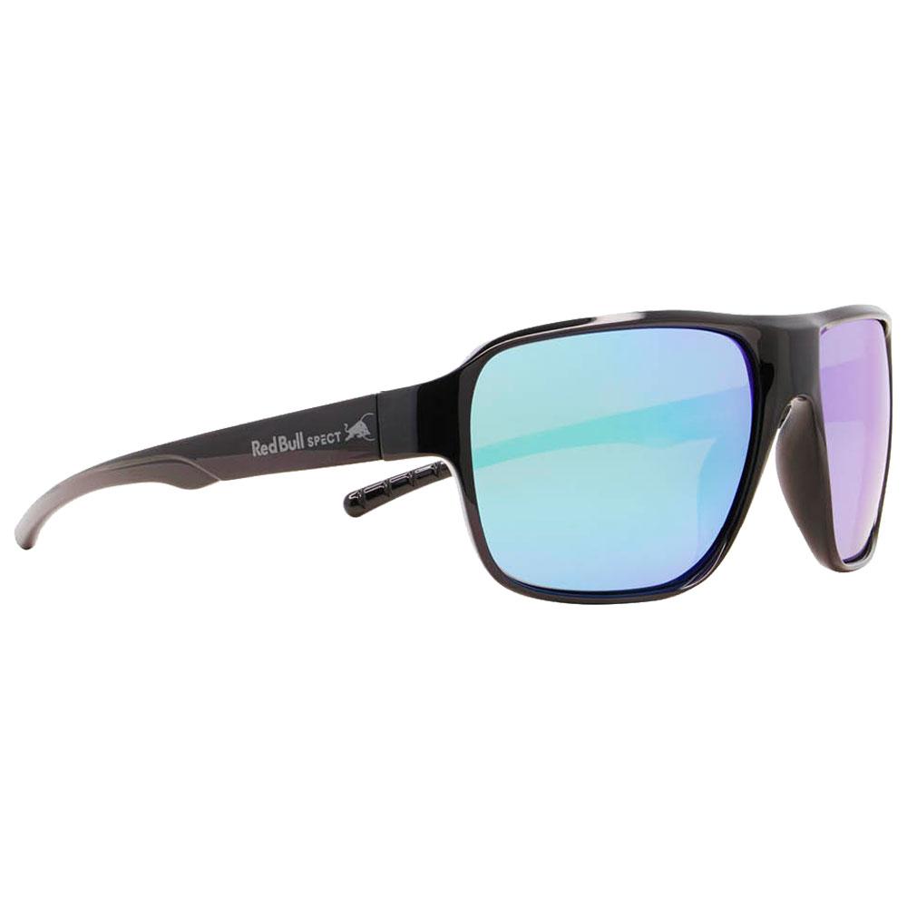 Red Bull Spect - Chop Shiny Black Smoke Purple Green Mirror - Sunglasses