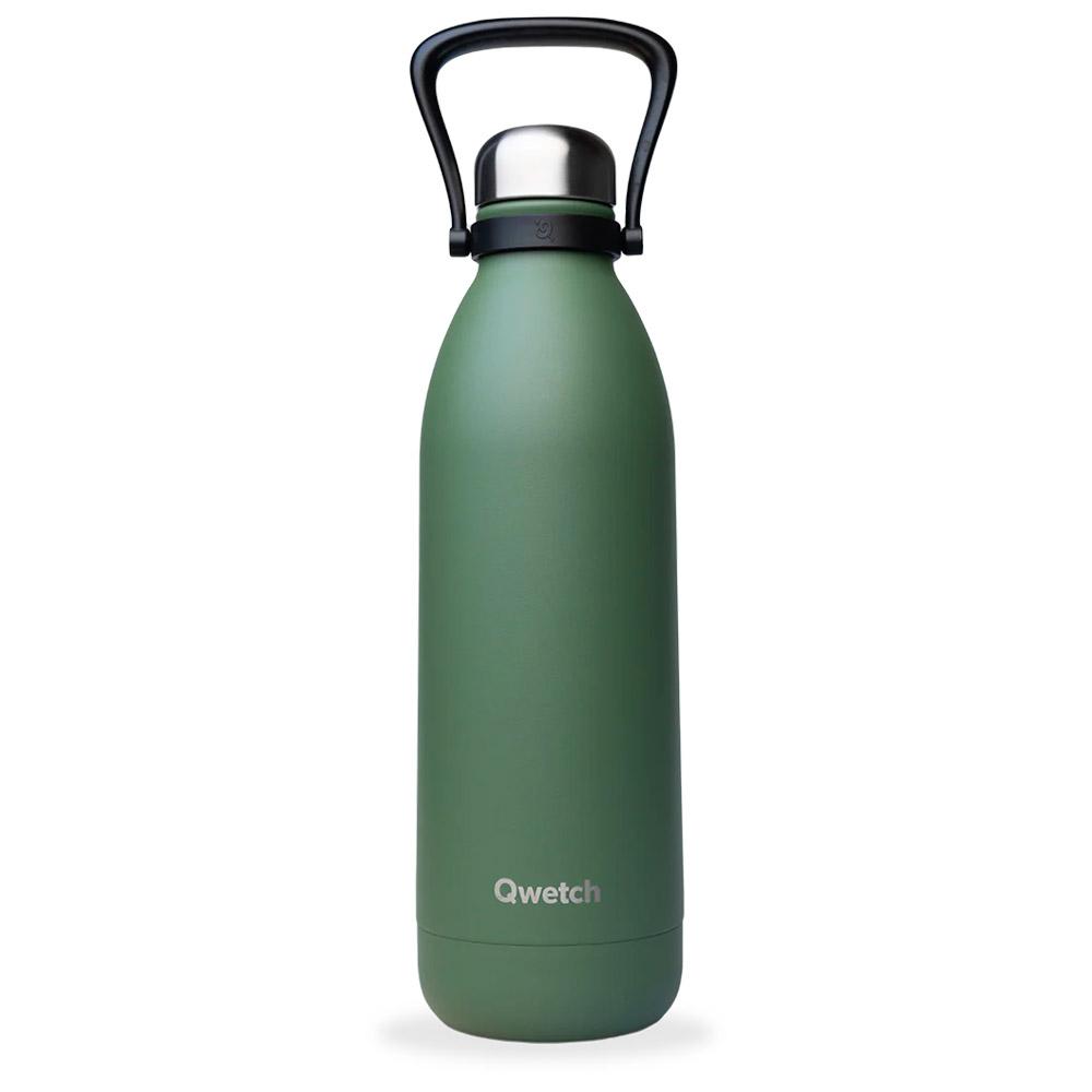 Qwetch - Titan 1.5L Matt Granite Kaki - Trinkflasche - Kaki - Glisshop.de