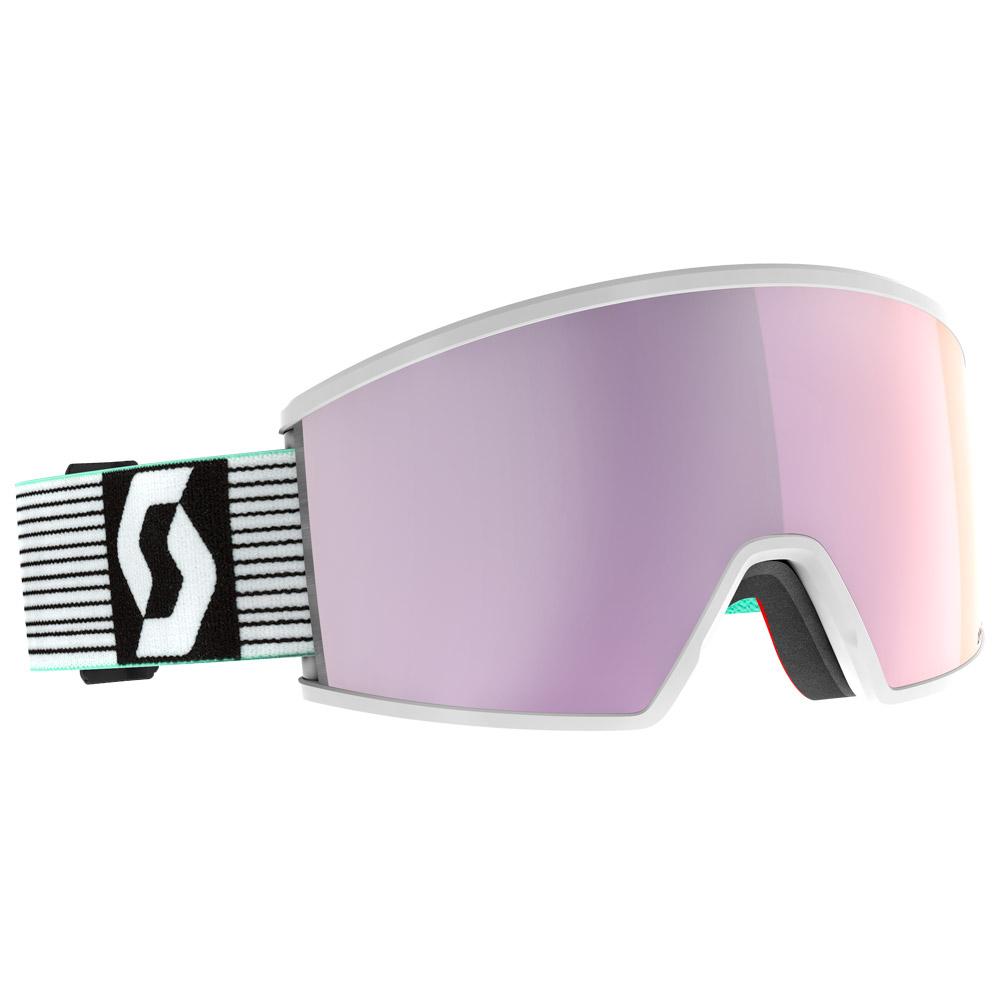 Scott - Ambit White Mint Green Amp Lavender Chrome - Goggles