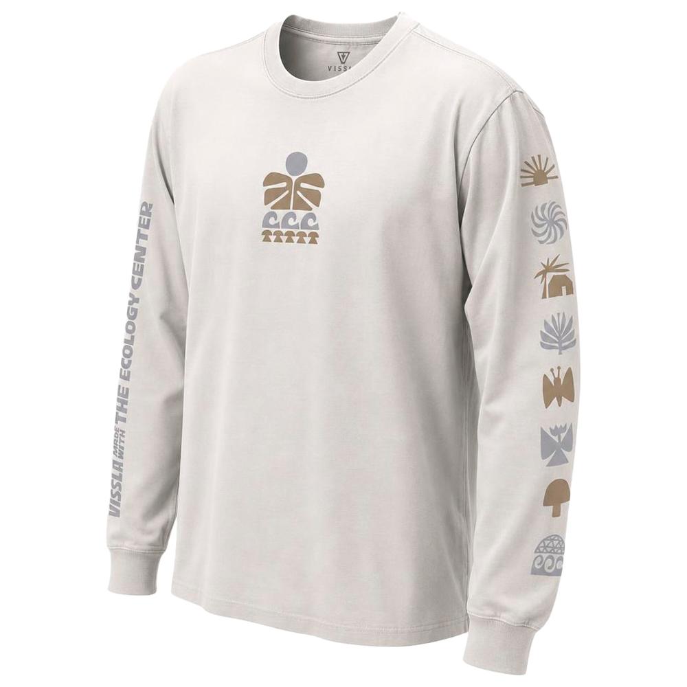 Vissla - Tec Abundant Ls White - M - Tee-Shirt