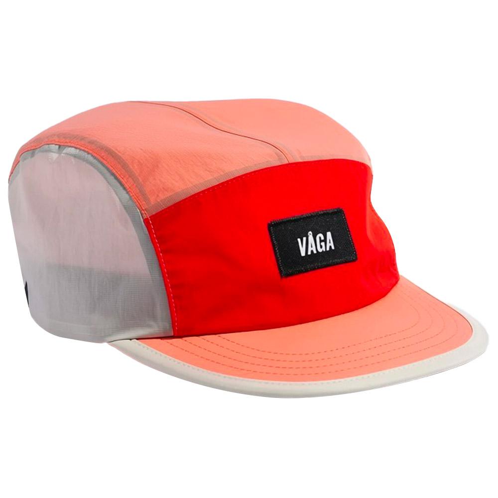 Vaga - Pacer Cap Flame Red Coral Dust Grey - M-L - Cap