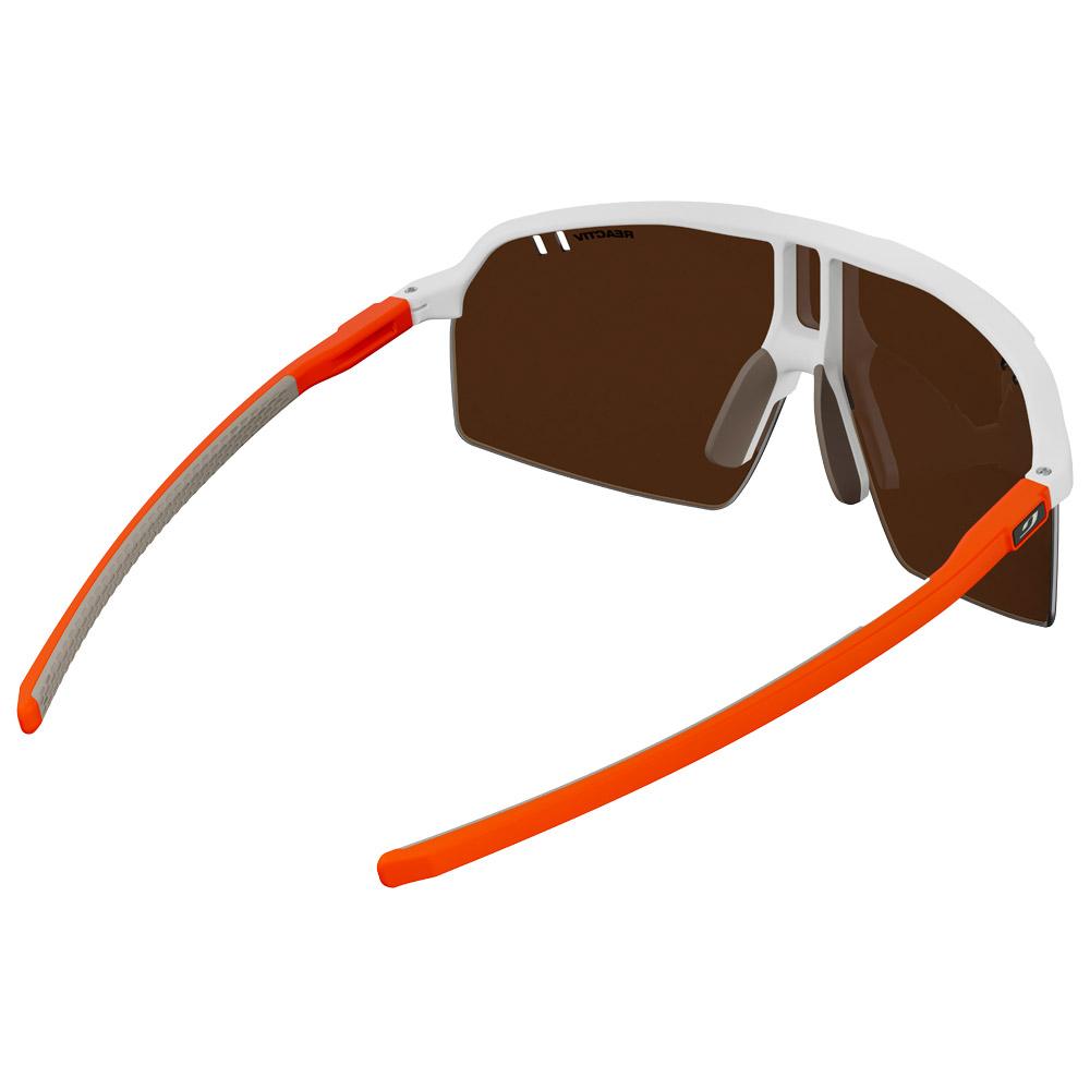Julbo Sunglasses Intensity Mat Blanc Orange Fluo Reactiv 0-3 High