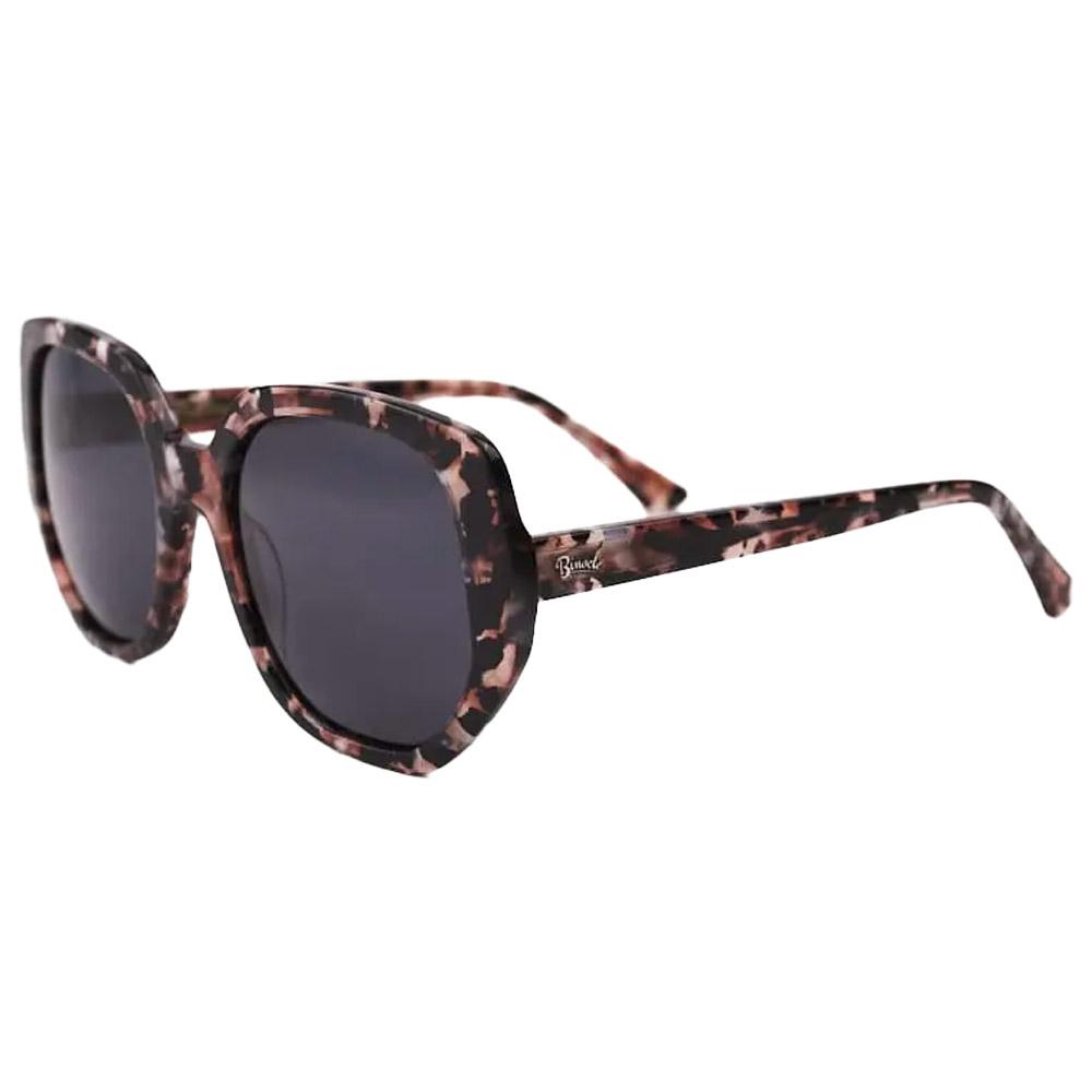 Binocle Eyewear - Capri Shiny Pink Tortoise Gradient Grey Polarized - Sunglasses