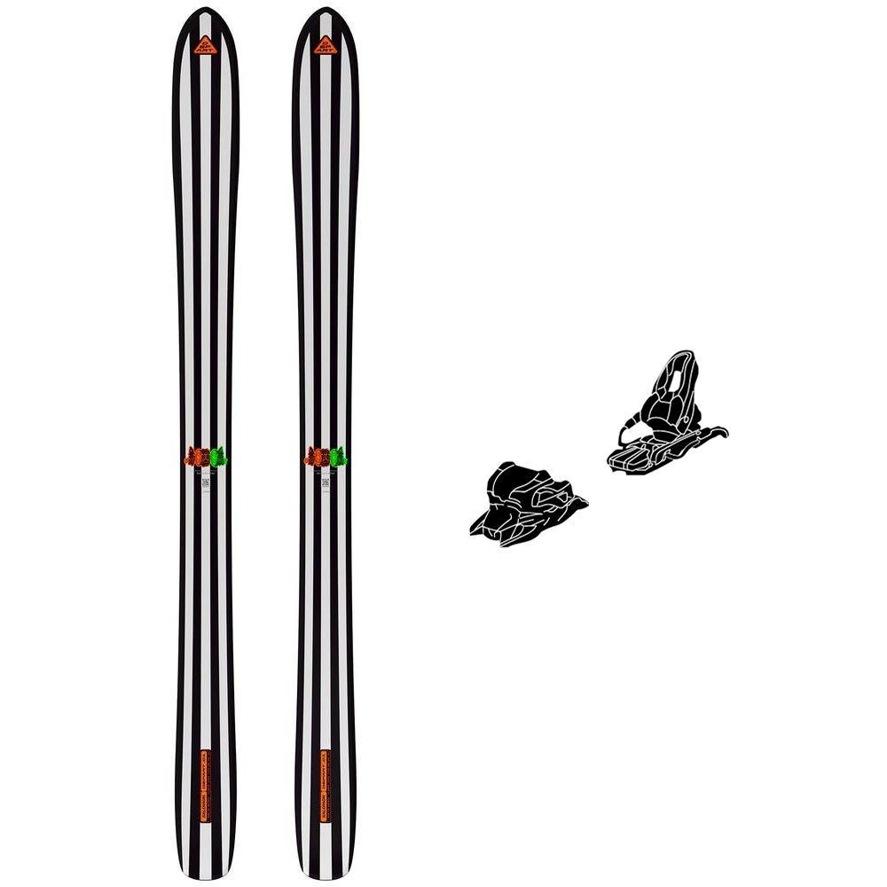 Salomon - Alpine ski set Départ 1.0 + bindings - Ski