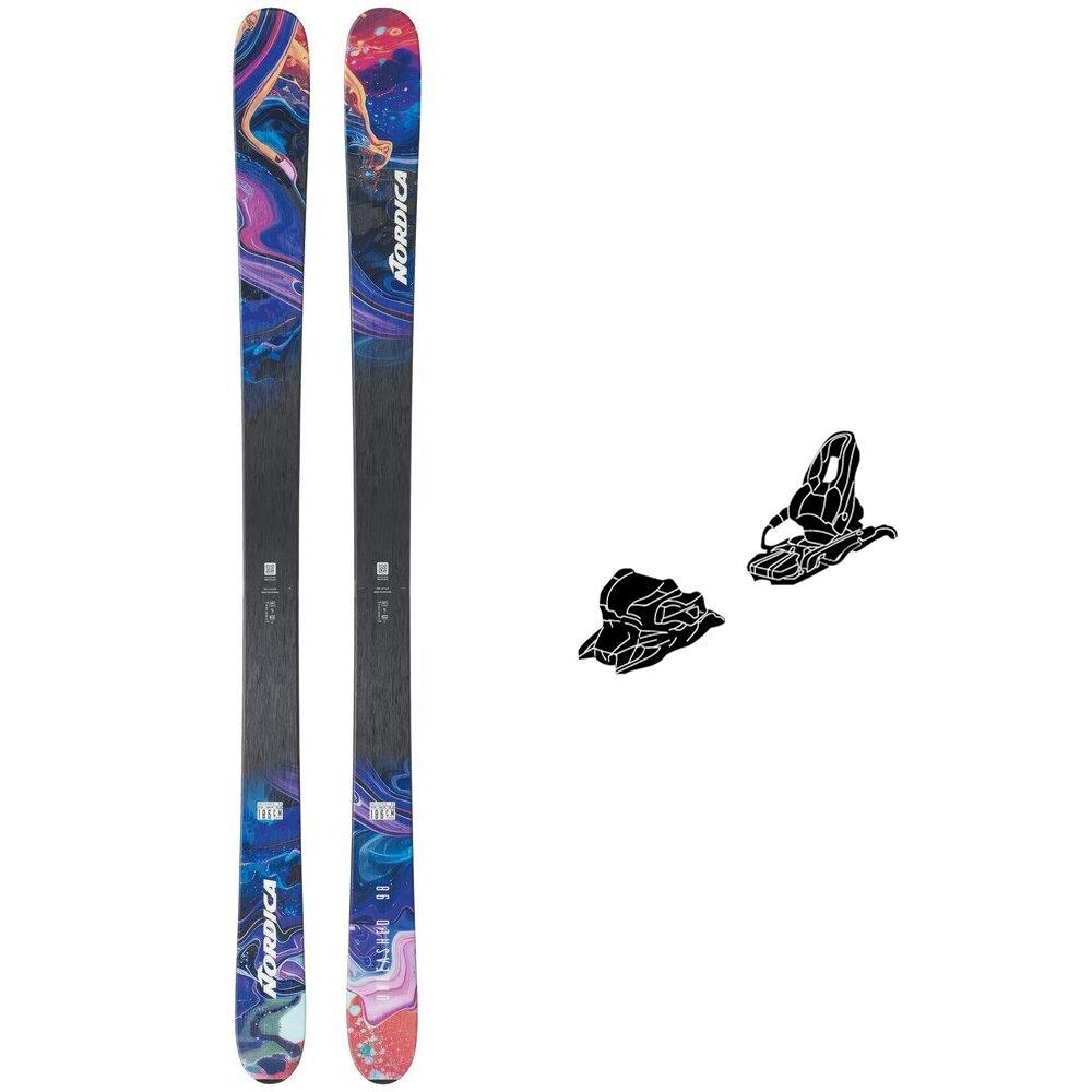 Nordica - Alpine ski set Unleashed 98 + bindings - Ski