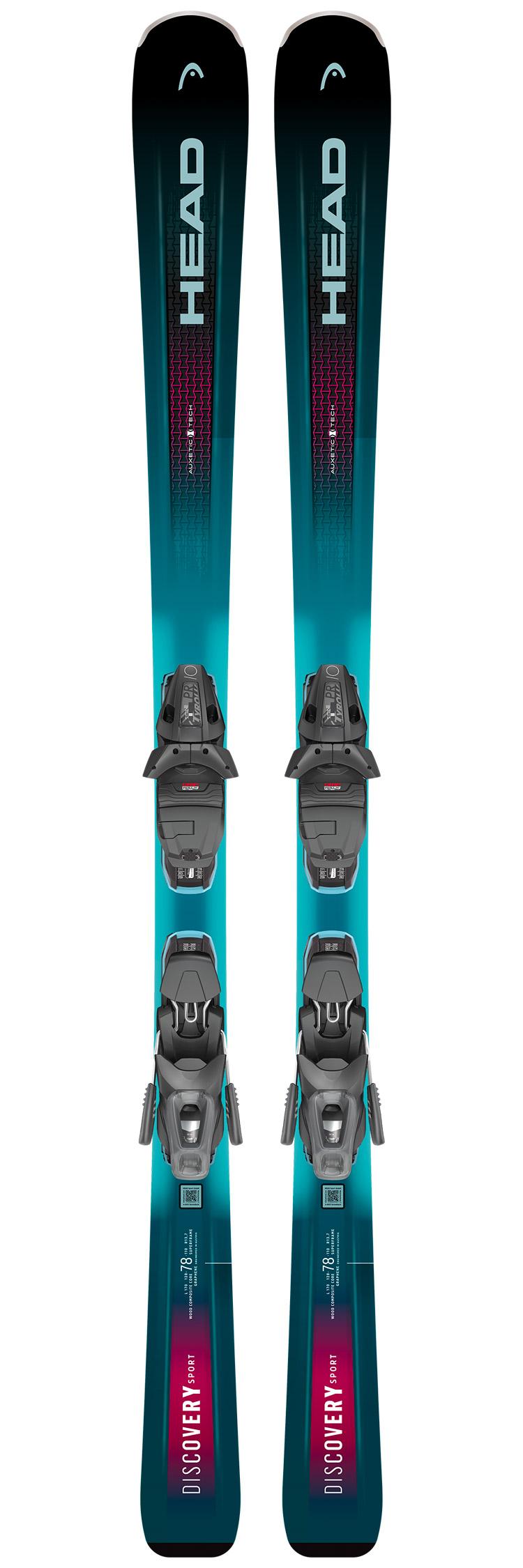 Head - Pack Ski Discovery 78 Sport - 170 + Pr 11 Gw Br.85 Matt Black - Ski