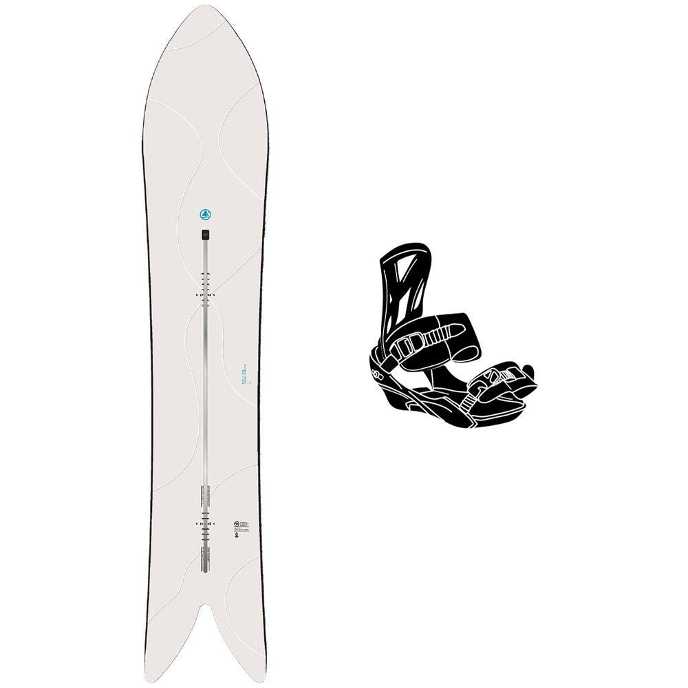 Burton - Snowboard set Family Tree Smooth Operator + bindings - Snowboard
