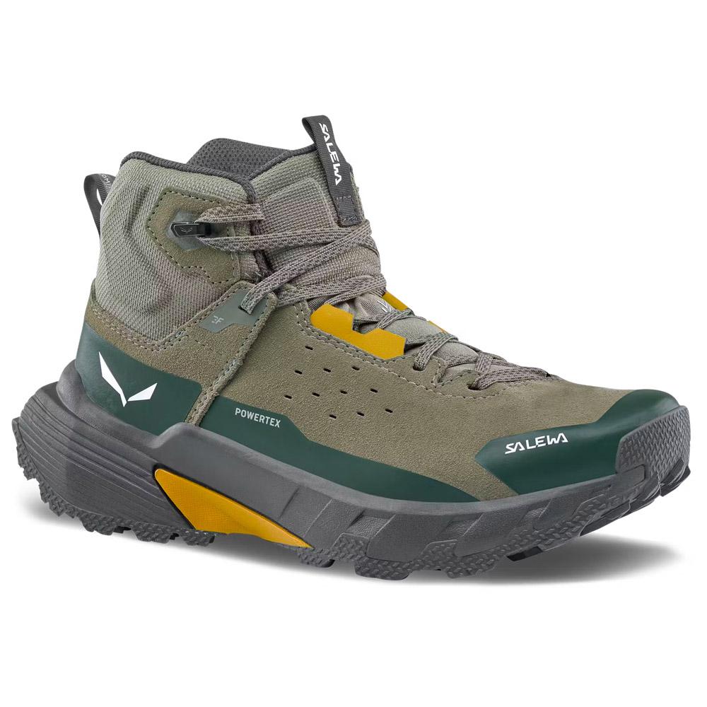 Salewa - Pedroc 2 Leather Mid Ptx M Faded Green Dark Olive - 10 - Wanderschuhe