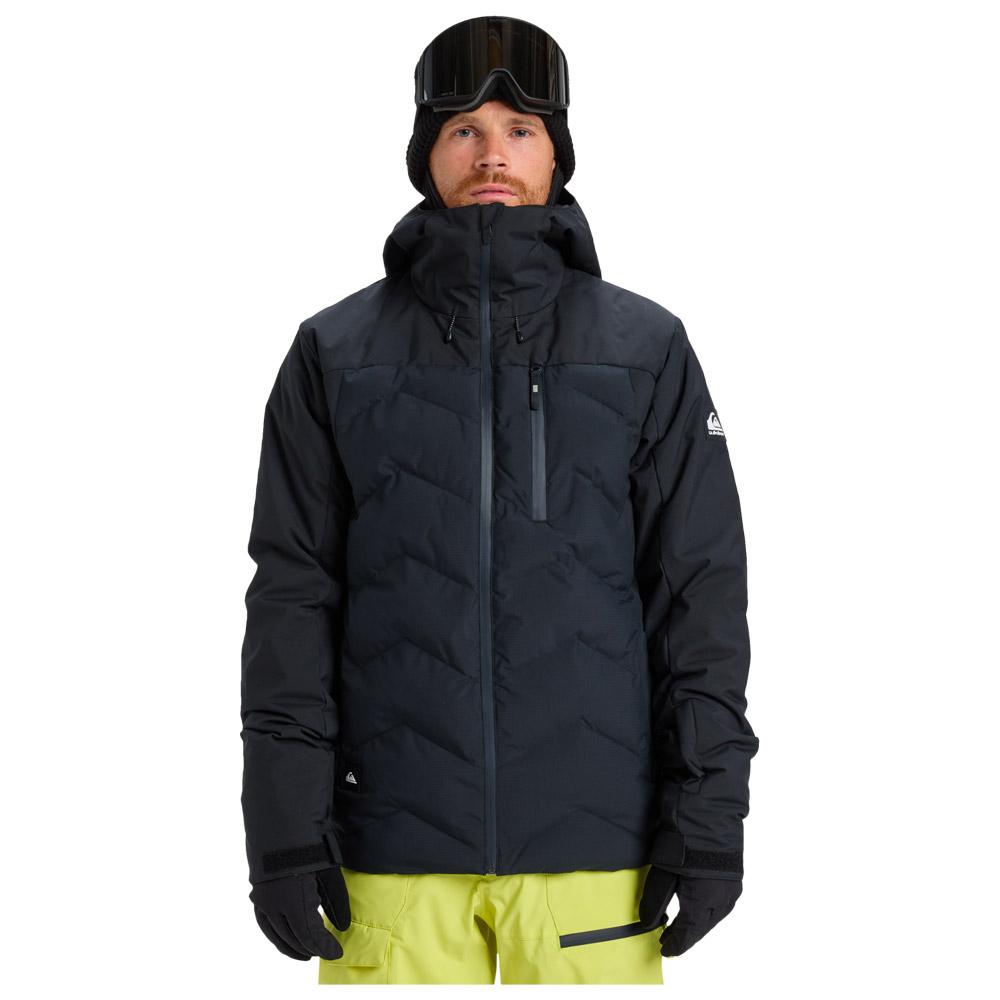 Quiksilver - The Edge Jacket True Black - XL - Ski Jacket