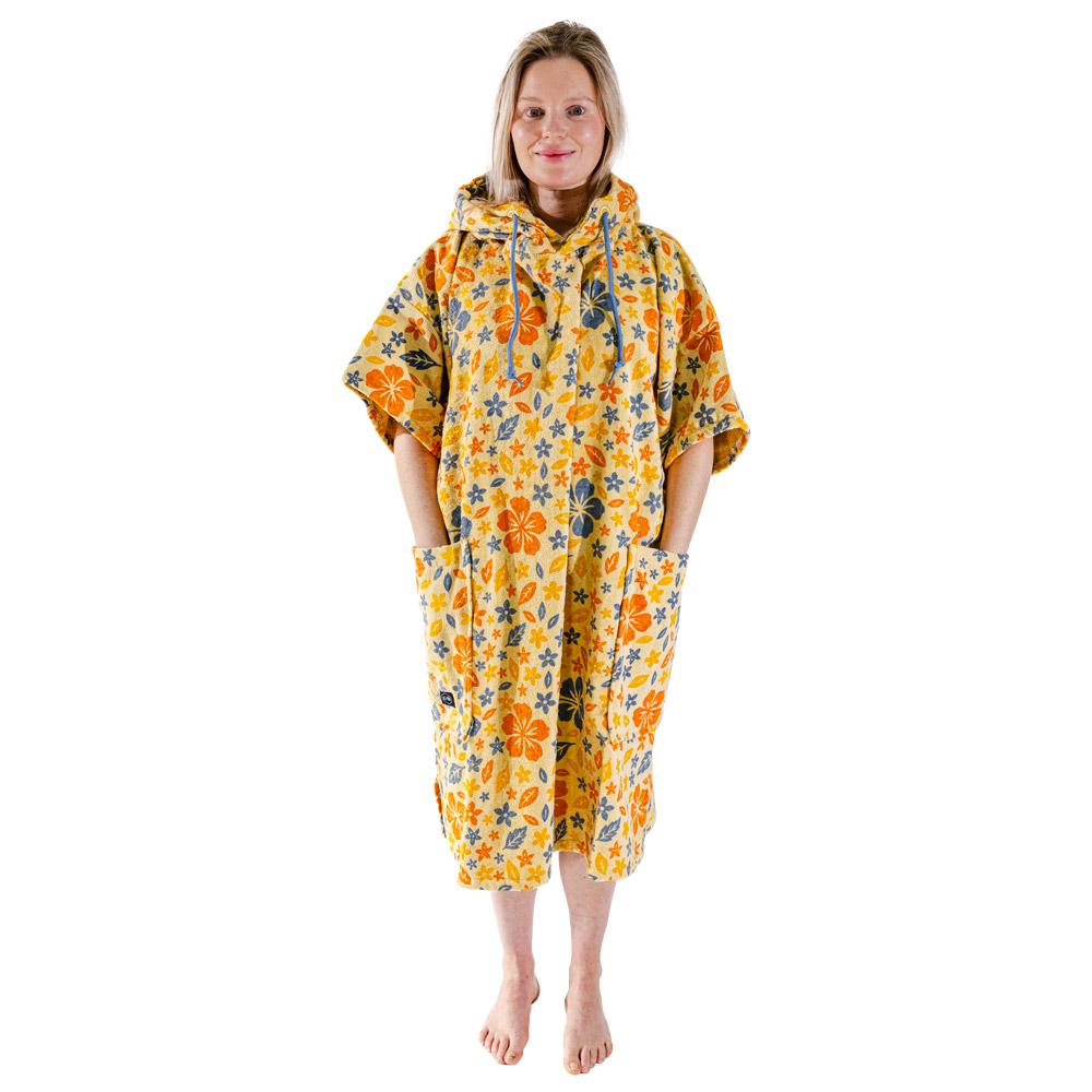 All-In - Women T Poncho Flore - Changing Robe