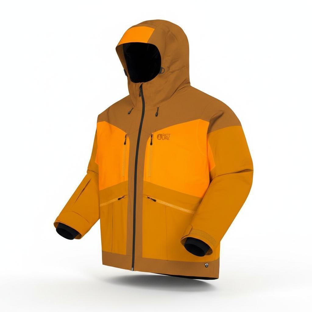Picture - Naikoon Jacket Chocolate Carrot Honey - XL - Funktionsjacke