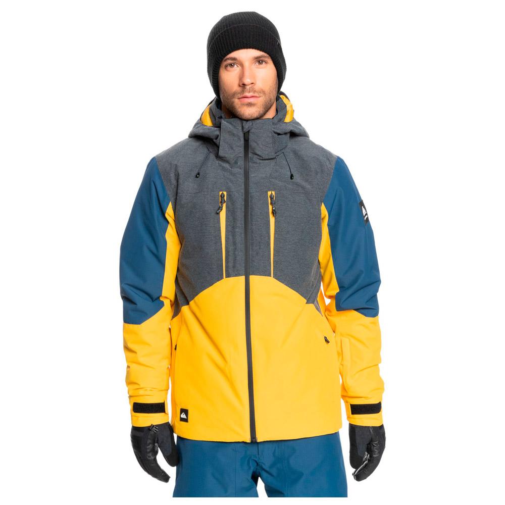 Quiksilver Ski Jacket Mission Plus Golden Rod Winter 2022 Glisshop