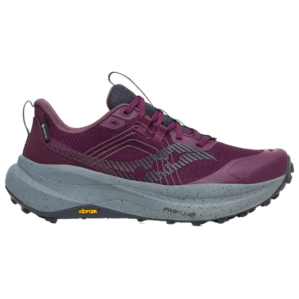 Saucony - Xodus Ultra 4 Gore-Tex Wmn Eggplant Cinder - 9 - Trailrunning-Schuhe