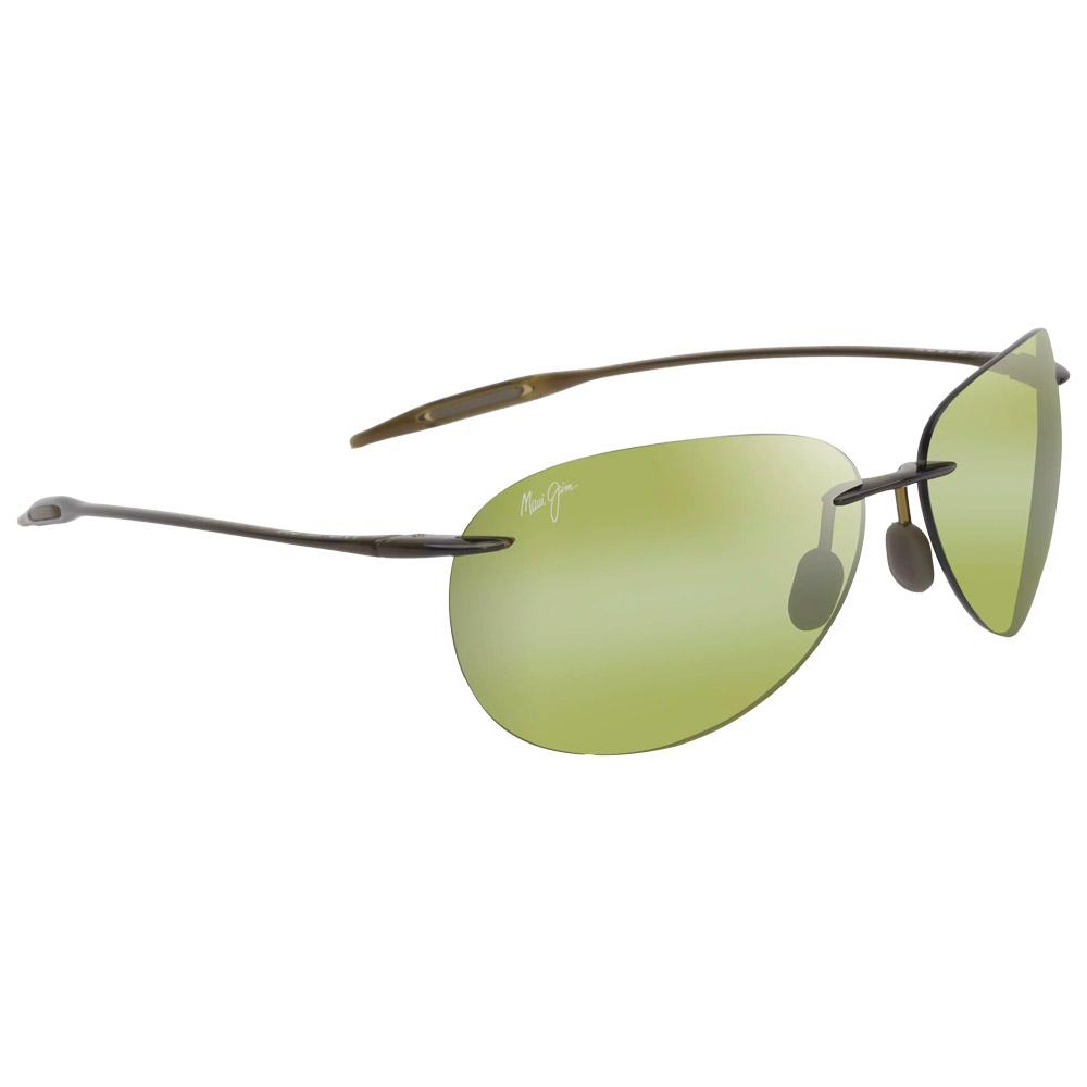 Maui Jim - Sugar Beach Shiny Trans Khaki Green Maui Ht MauiPure - Sunglasses
