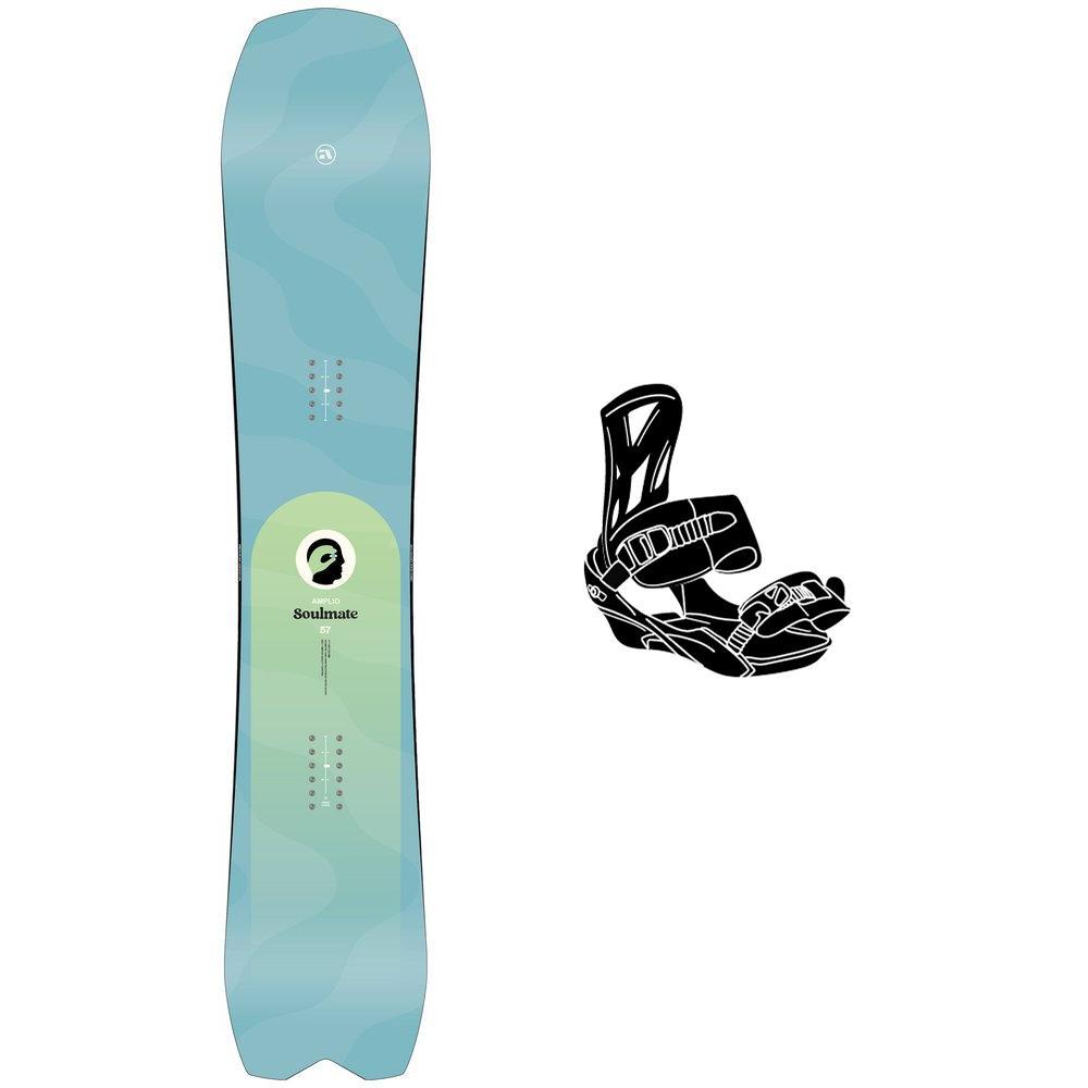 Amplid - Snowboard-Set Soulmate + Bdg - Snowboard
