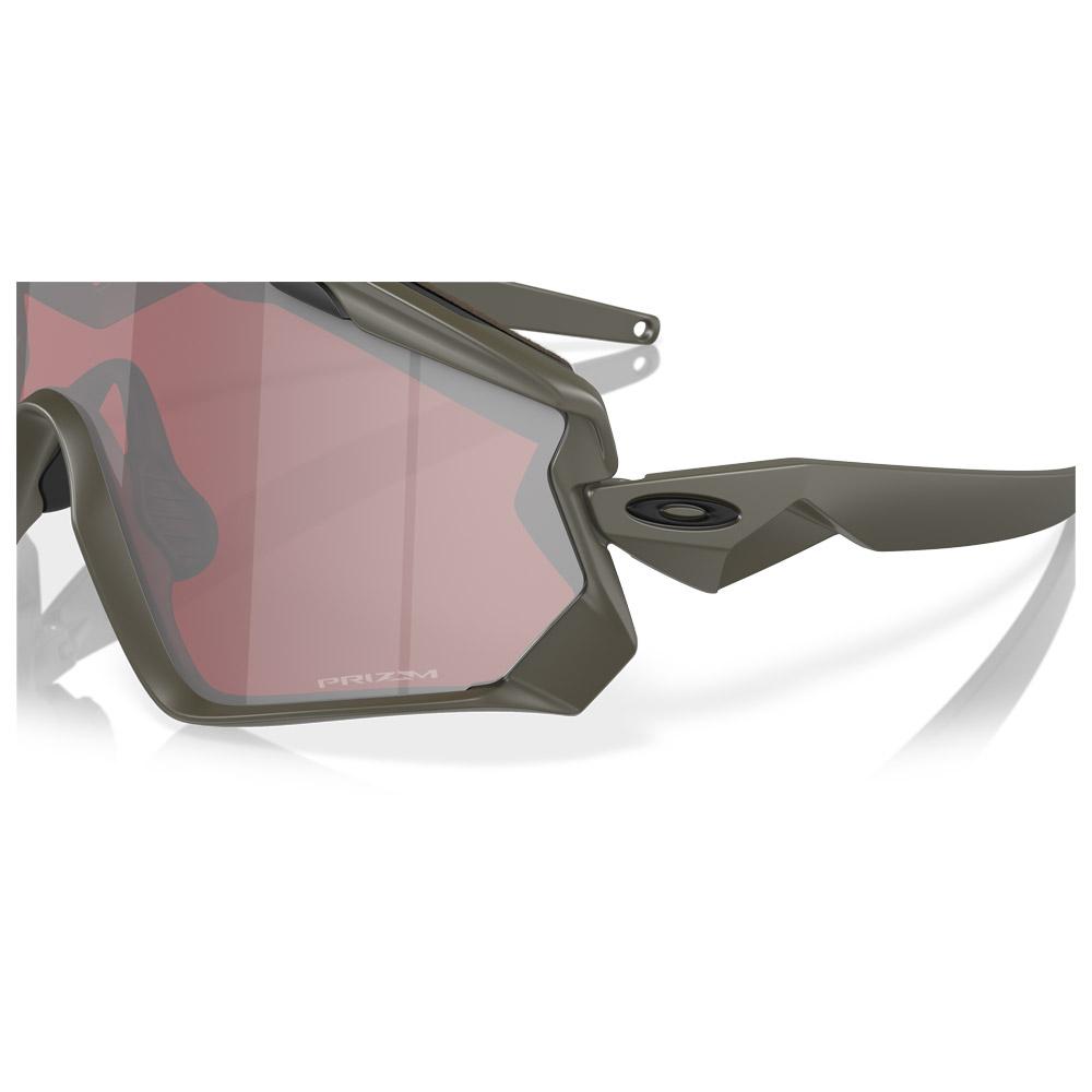 Oakley Sunglasses Wind Jacket 2.0 Matte Olive Prizm Snow Black