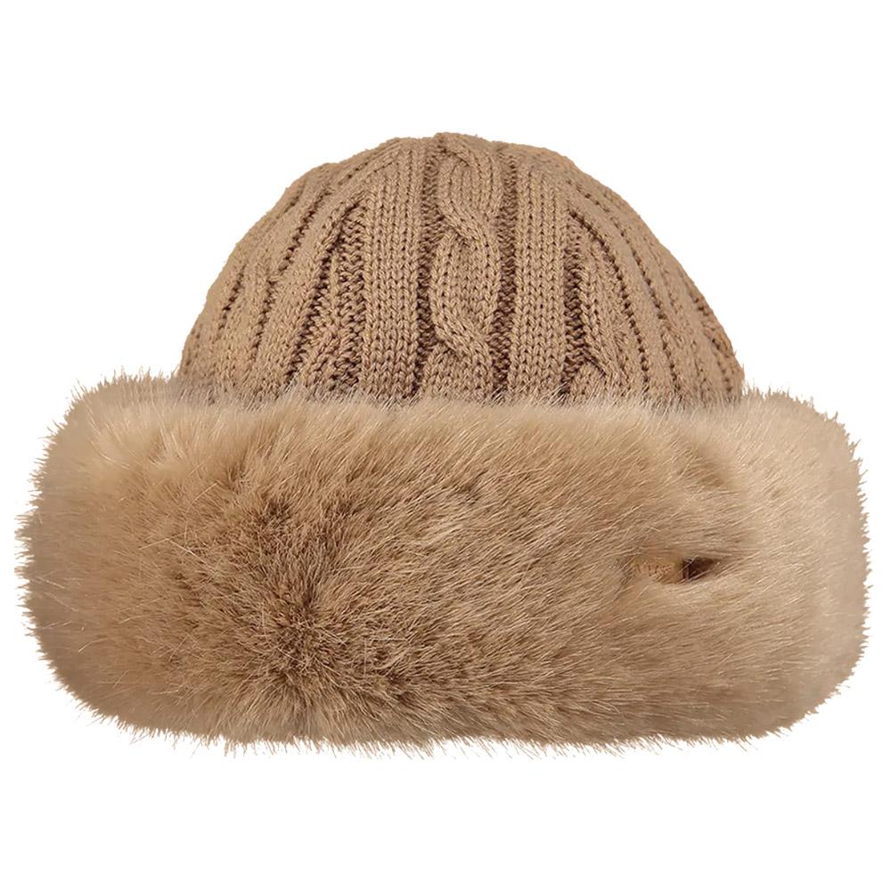 Barts - Fur Cable Bandhat Light Brown - Mütze