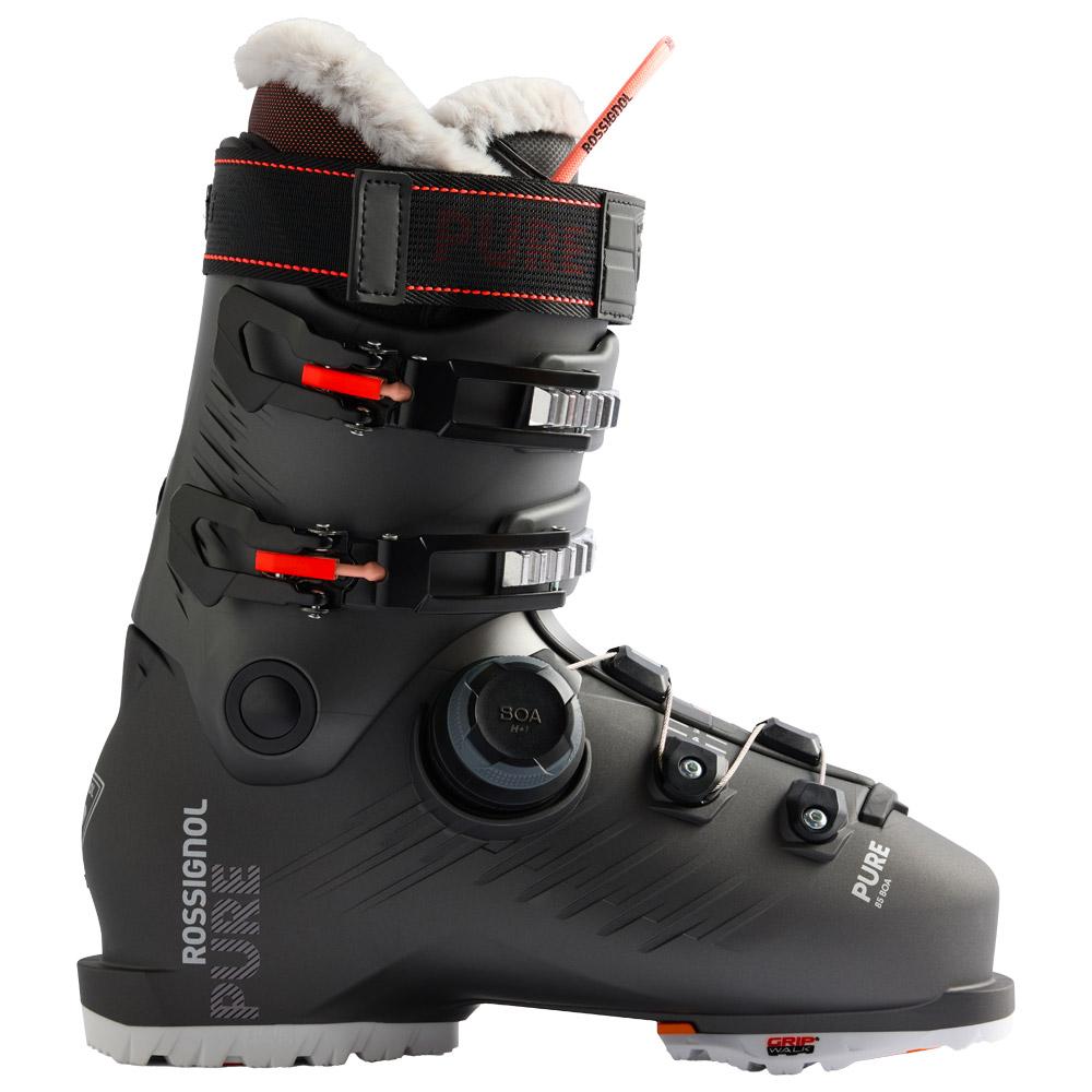 Rossignol - Pure 85 Boa Gw Dark Grey - 24-24.5 - Skischuh - Größe 24-24.5 - Grau - Damen - Glisshop.de