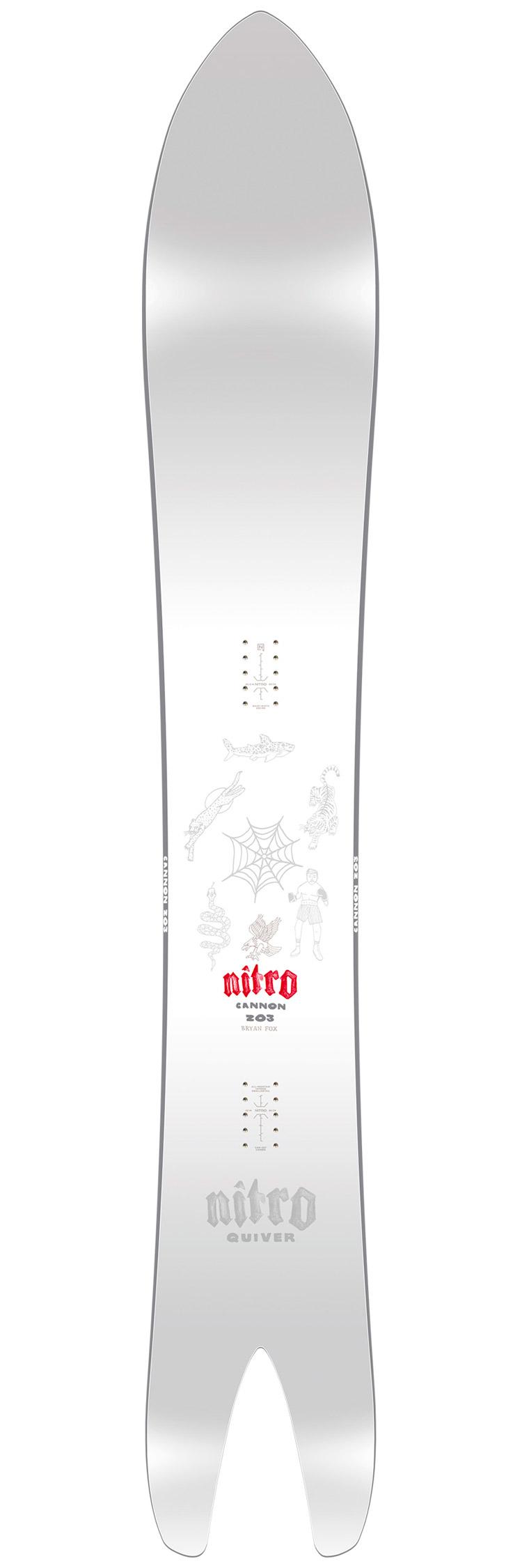 Nitro - Pack Snowboard Cannon - 203 + King - Snowboard