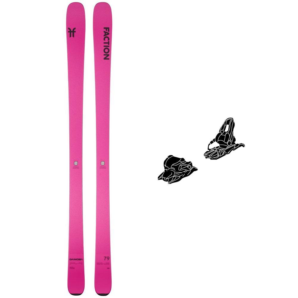 Faction - Pack Ski Dancer 79 - 184 + Attack Lyt 11 Gw Br.85 Solid Black - Ski