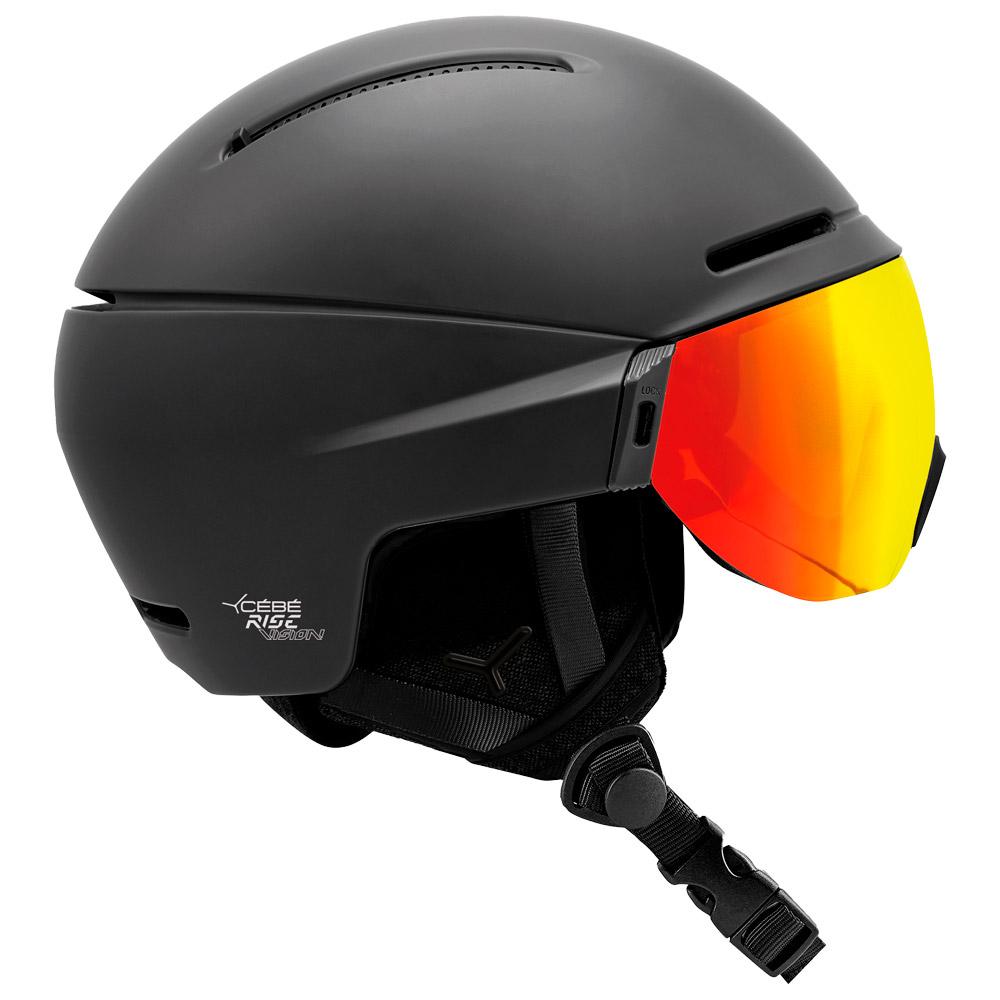 Cebe - Rise Vision Black Vario Flash Red Photochromic - M - Helmet w/ visor