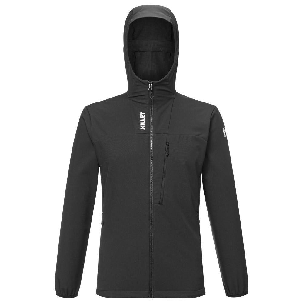 Seneca Shield Hoodie Black - L