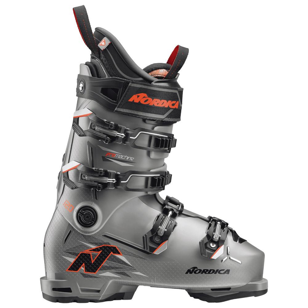Nordica - Pro Machine 3 120 Gw Grey Black Red - 27-27.5 - Skischuh - Größe 27-27.5 - Schwarz - Herren - Glisshop.de