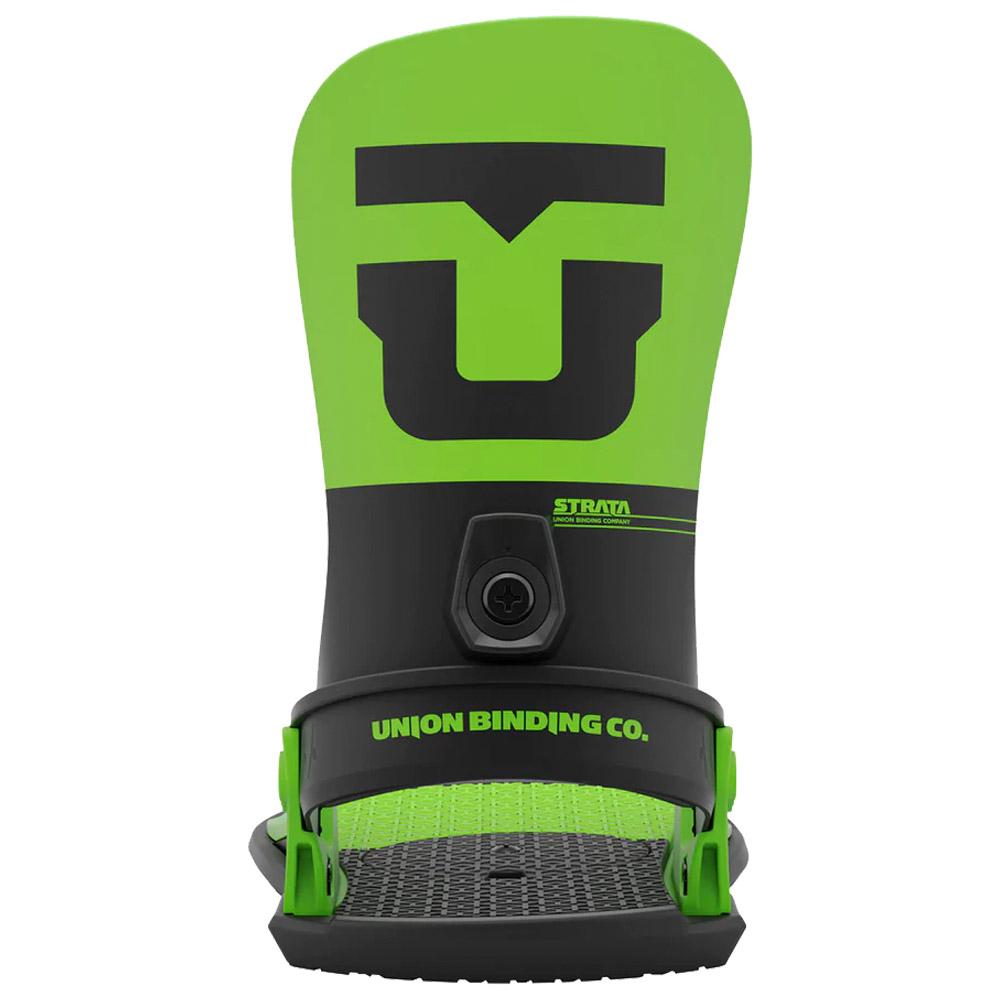 Union Snowboard binding Strata Acid Green - Winter 2023 | Glisshop