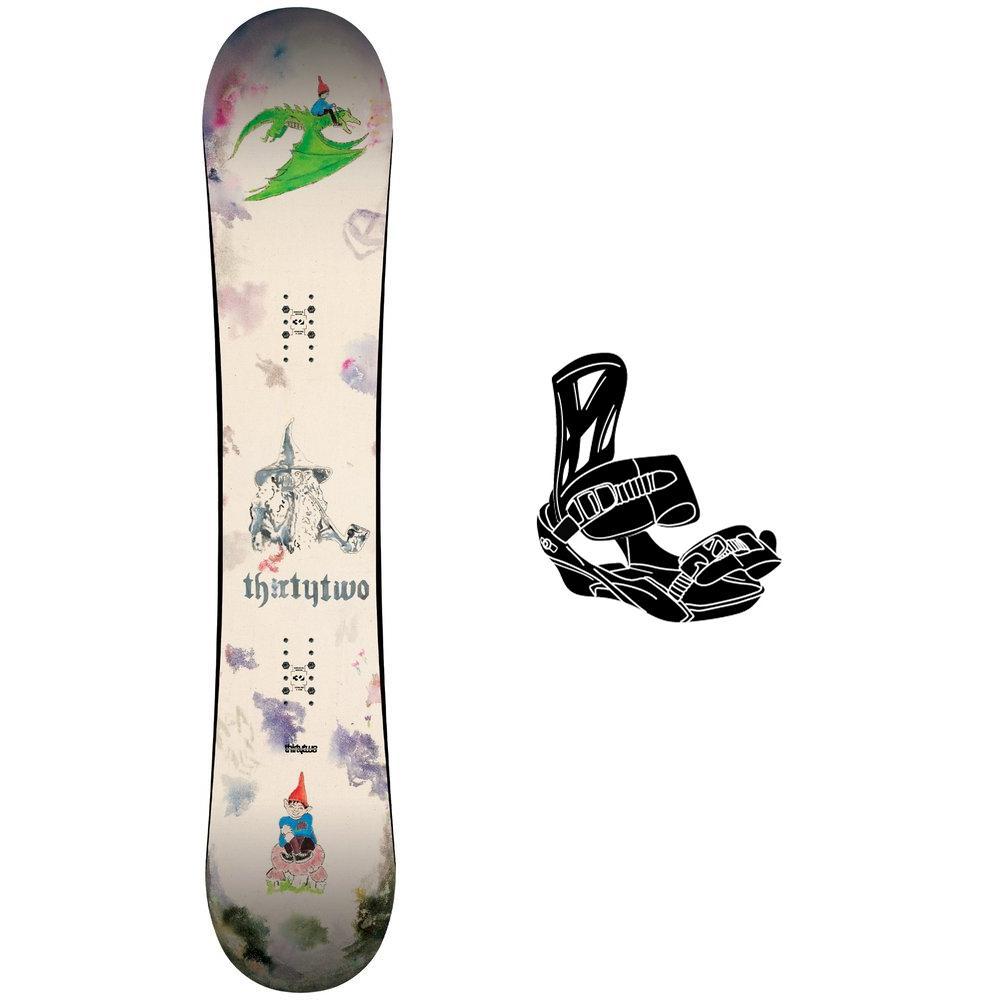 Thirtytwo - Snowboard-Set Middle Earth Pro + Bdg - Snowboard