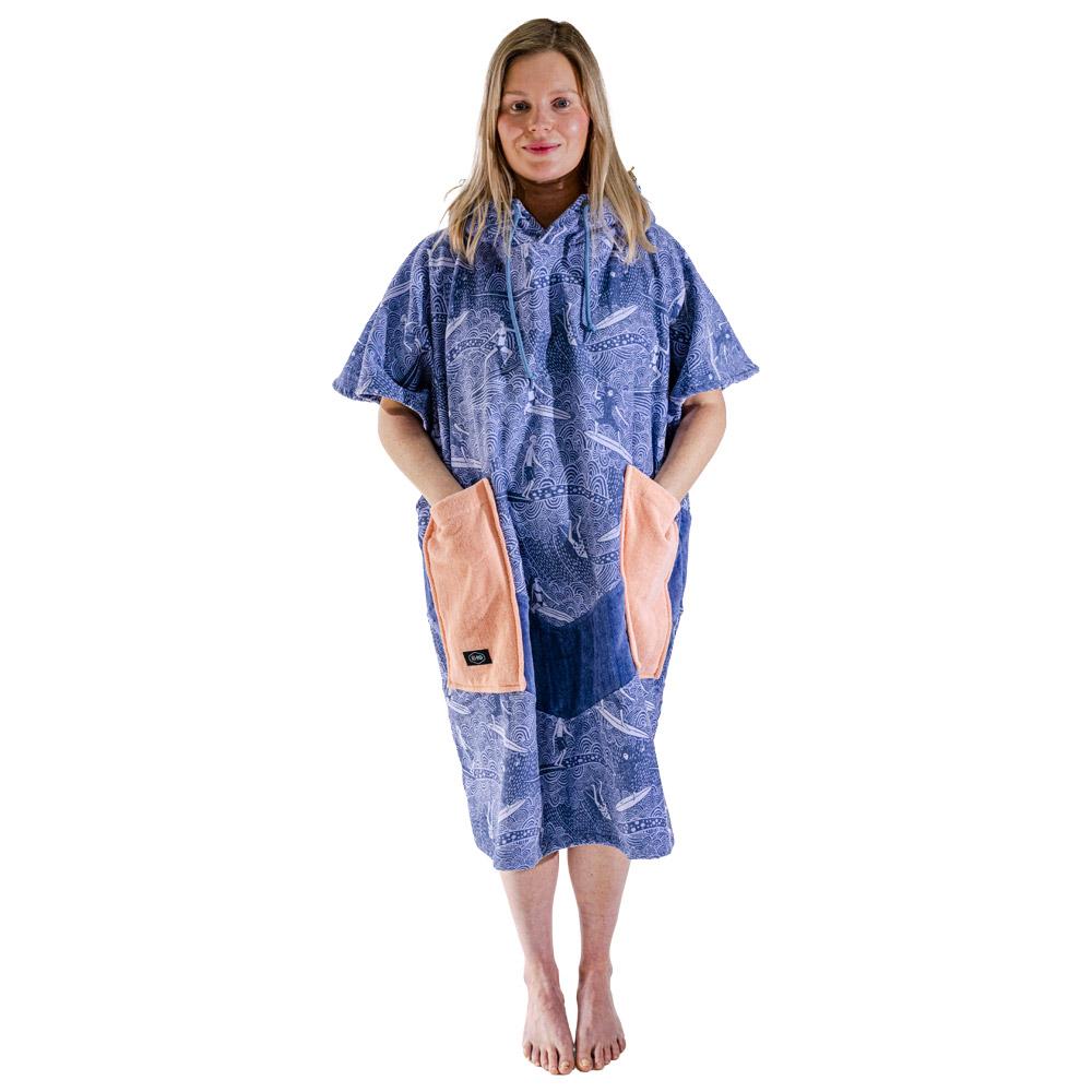 All-In - Women V Poncho Surfing Madame - Changing Robe