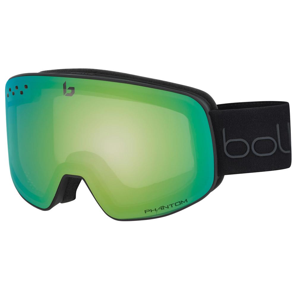 Bolle Goggles Nevada Matte Black & Green Diagonal Phantom Green Emerald Overview