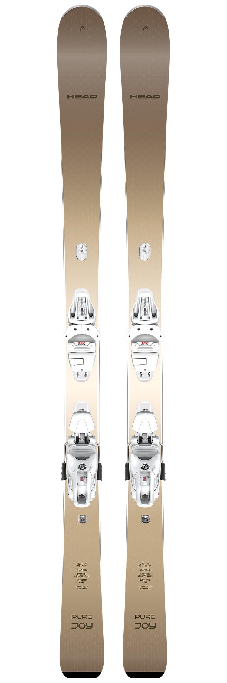 Head - Pack Ski E.Pure Joy - 158 + Joy 9 Gw Slr Br.78 Solid White - Ski