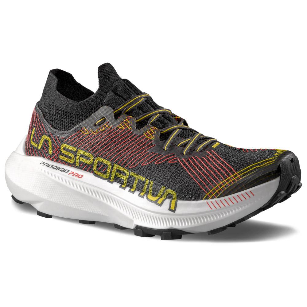 La Sportiva - Prodigio Pro Black Yellow - 42 - Trail shoes