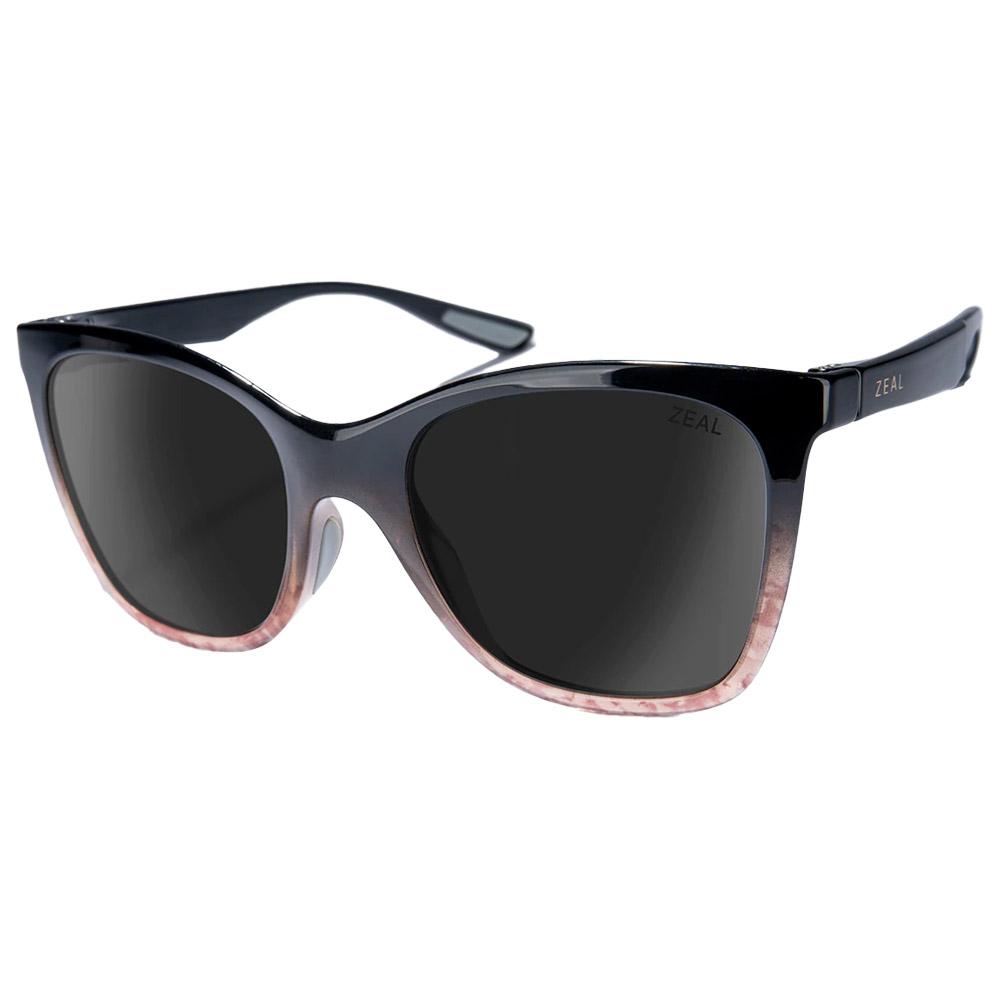 Zeal - Willow Red Tortoise Marble Fade Dark Grey - Sonnenbrille