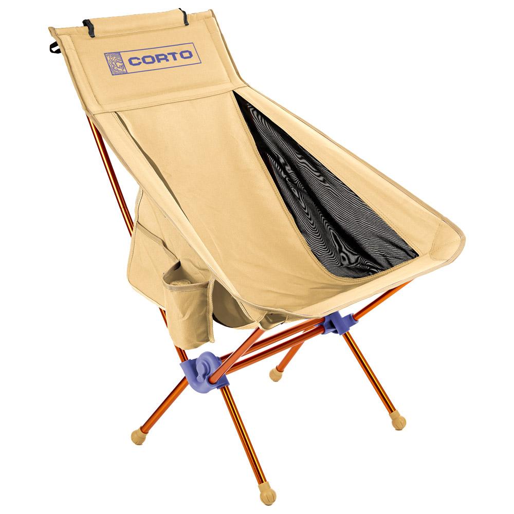 Corto - Folding Chair XL Desert - Camping chairs