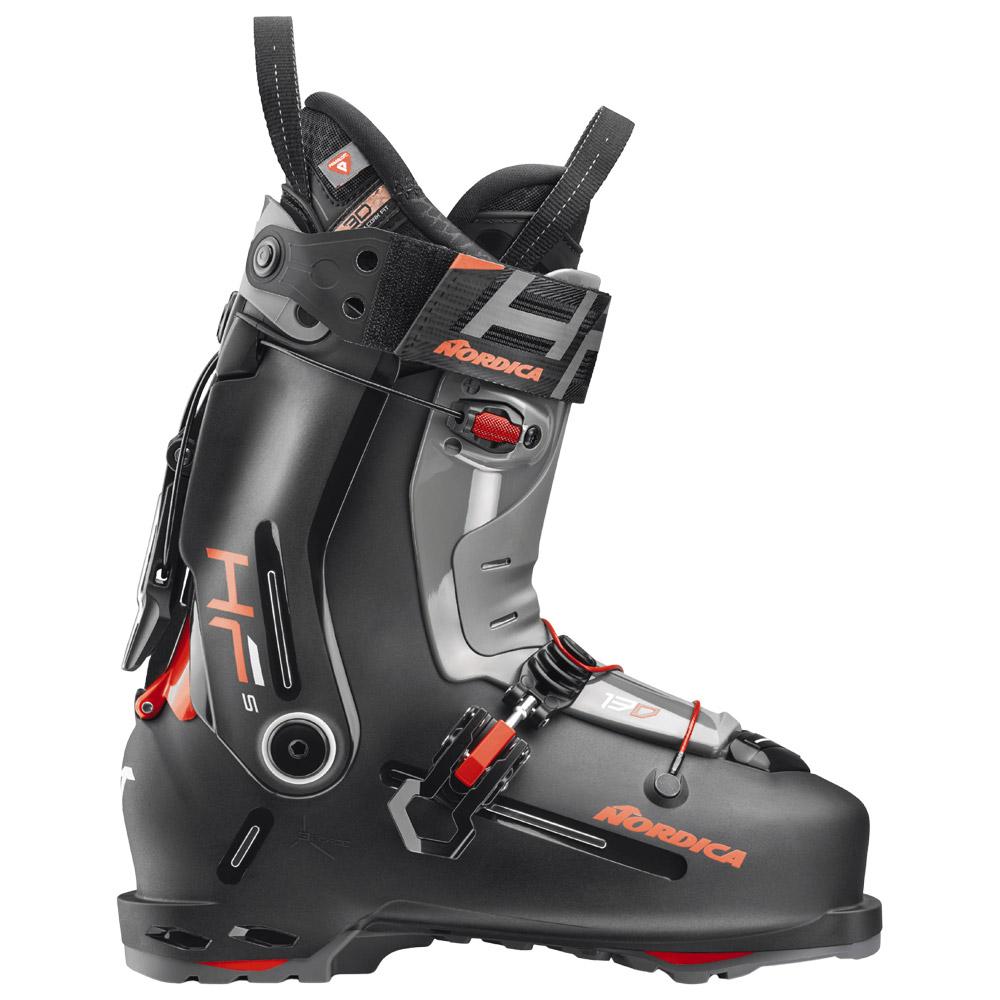 Nordica - Hf S 130 Gw Black Dark Grey Red - 25-25.5 - Ski boots