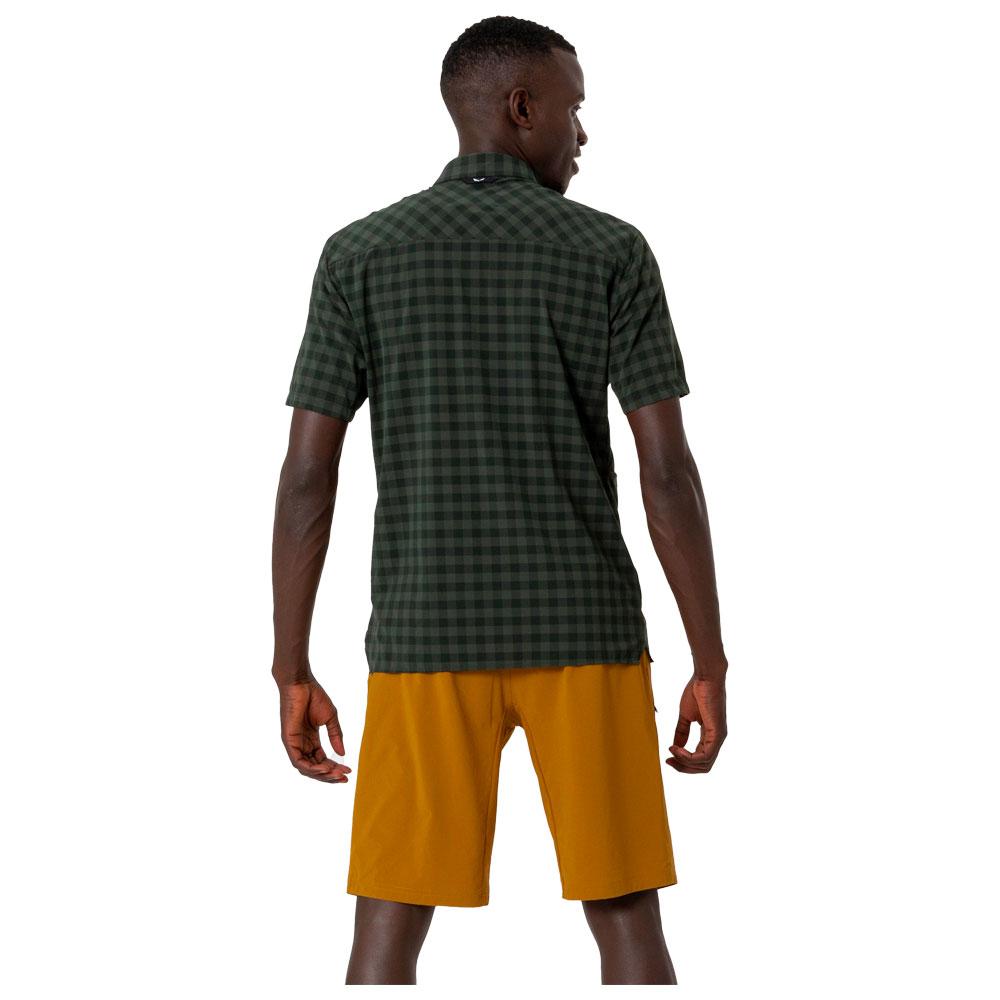 T-Shirt Salewa Men Puez Melange Dry M S/S Tee Golden Brown Melange