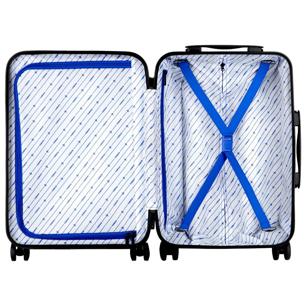 Cabaia Valigia Traveler 40L Charles de Gaulle Sopra Cabaia Valigia Traveler 40L Charles de Gaulle Sopra