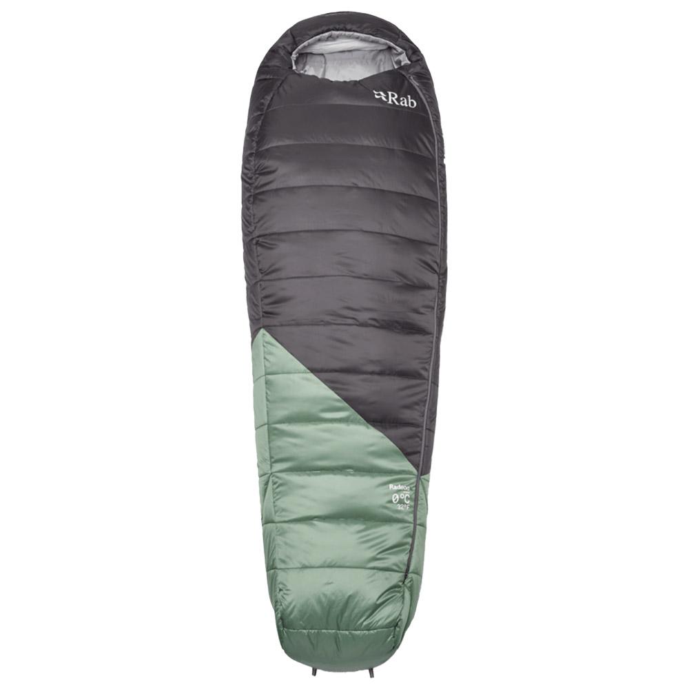 RAB - Radeon 0C / 32F Womens Dark Fig Green Graphene - Regular Left Zip - Sleeping bag
