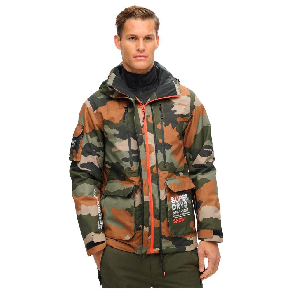 Superdry Technical jacket Ultimate Rescue Jacket Troops Camo Green Winter 2025 Glisshop