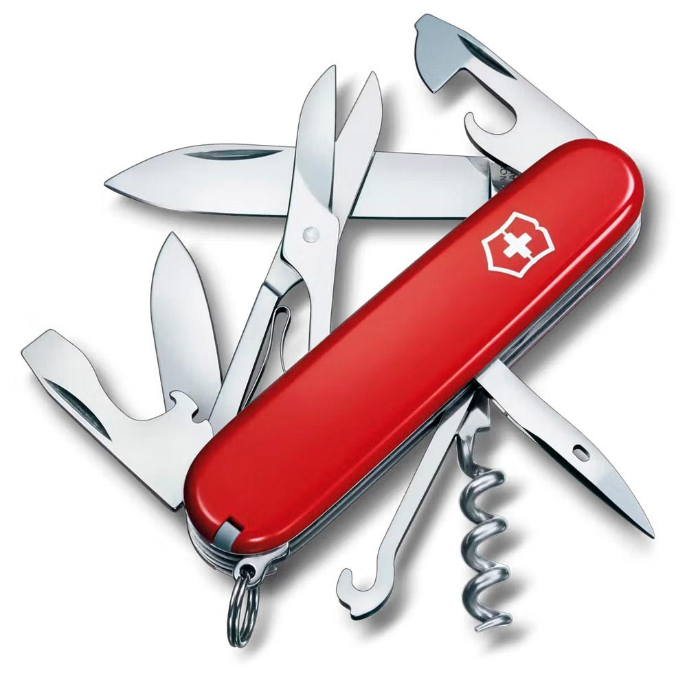 Victorinox - Climber Blister Red - Messer - Rot - Glisshop.de