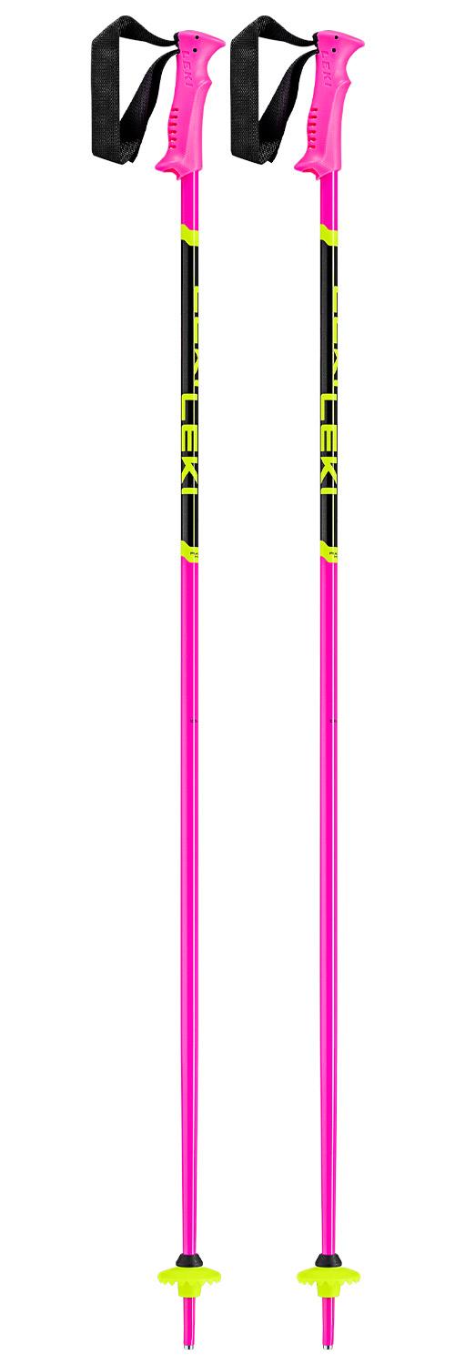 Leki - Racing Kids Neonpink Black Neonyellow - 105 - Poles