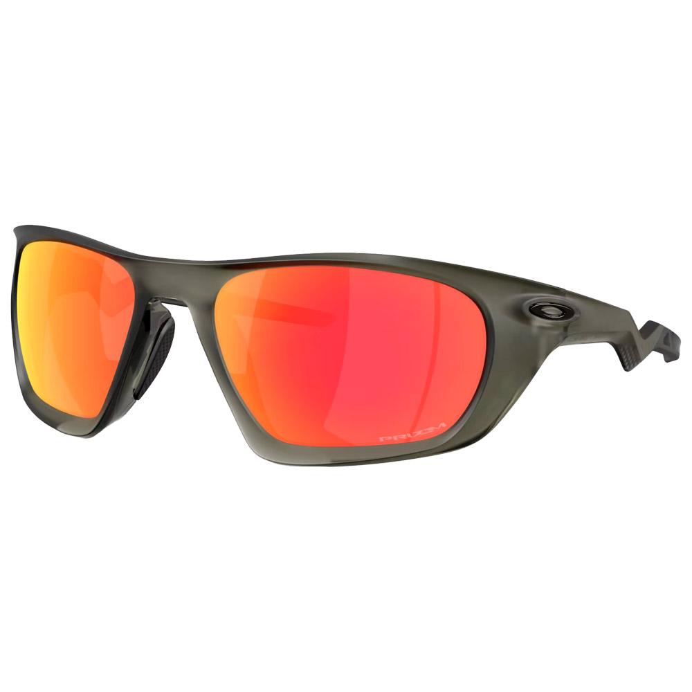Oakley - Lateralis Matte Olive Ink Prizm Ruby - Sonnenbrille - Rot - Glisshop.de