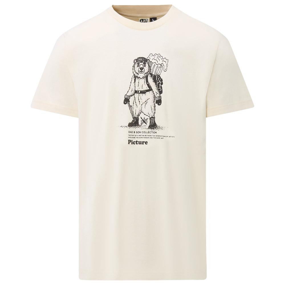 Picture - Dad &Son Beear Natural White - XL - T-Shirt